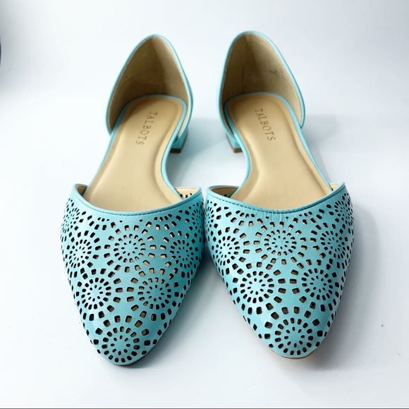 Talbots slip on flat shoes